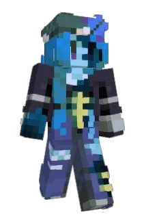 Vacante Minecraft avatar full body