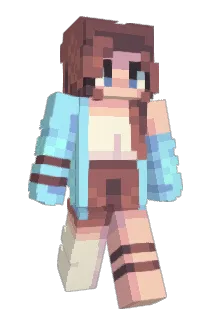 Vaceia Minecraft avatar full body