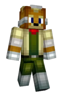 VagrantFox Minecraft avatar full body