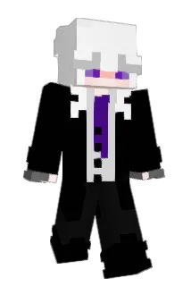 Vaikinas Minecraft avatar full body