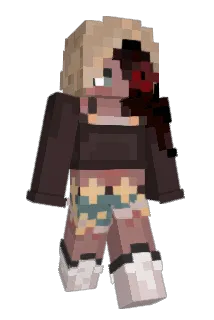 Vaixen Minecraft avatar full body
