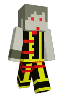 ValenRvtuber Minecraft avatar full body