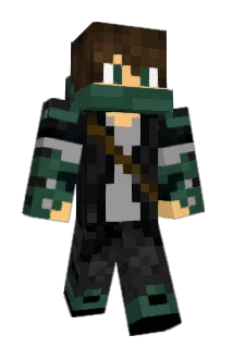 ValkMat Minecraft avatar full body