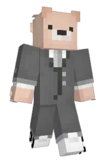 ValuBear Minecraft avatar full body