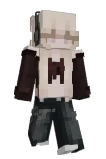 Valvertine Minecraft avatar full body