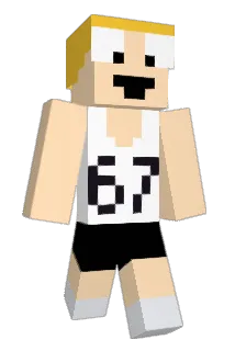 VamilekMC Minecraft avatar full body