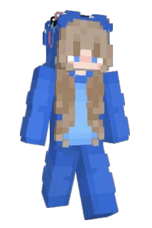 Vampirynka Minecraft avatar full body