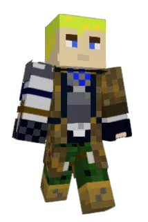 Vandermeulen Minecraft avatar full body