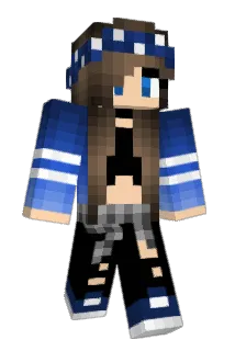 VanessaDaCookie Minecraft avatar full body