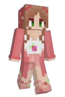 VanillaVixen Minecraft avatar full body