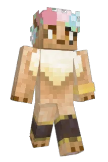 Vaporwave_eevee Minecraft avatar full body