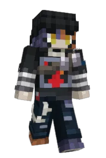 VapourSunset Minecraft avatar full body