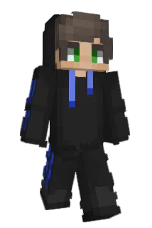 Vaquacker Minecraft avatar full body