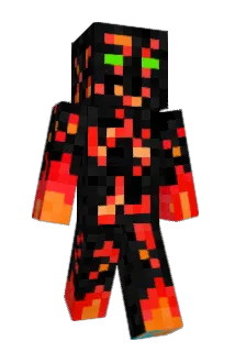 VariableGold Minecraft avatar full body