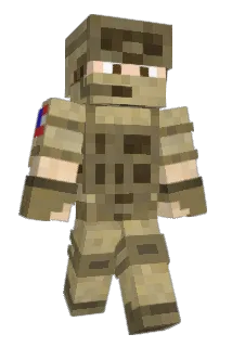 Varnabass Minecraft avatar full body