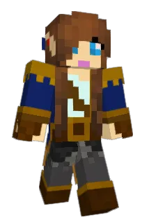 Vassar Minecraft avatar full body