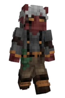 Vasulisk Minecraft avatar full body