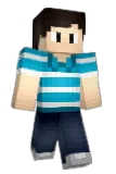 Vaxeon Minecraft avatar full body