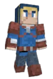 VectorNova Minecraft avatar full body