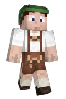 Vector_Brain Minecraft avatar full body