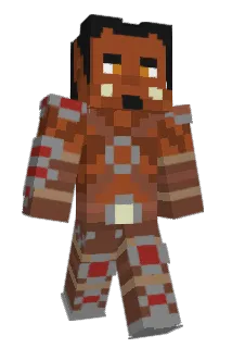 Vedged Minecraft avatar full body