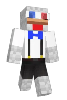 Vegango Minecraft avatar full body