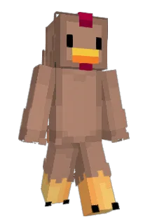 Veganilla Minecraft avatar full body
