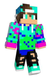 VegasPlayz Minecraft avatar full body
