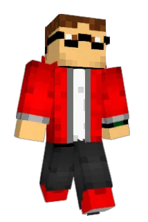 Vegeo Minecraft avatar full body