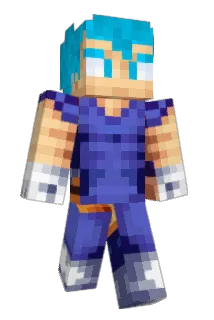 VegetaSon Minecraft avatar full body