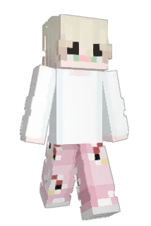 Vegetaanton Minecraft avatar full body