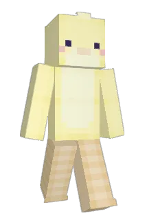 VeggieBudgie Minecraft avatar full body