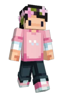 VeggieDinos Minecraft avatar full body