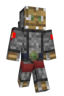 VekzGhL Minecraft avatar full body