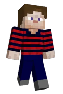 Velobleu Minecraft avatar full body