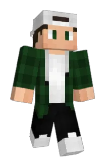 Velosoo Minecraft avatar full body