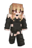 Velvetkisscs Minecraft avatar full body