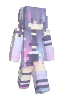 VenillaIceCream Minecraft avatar full body