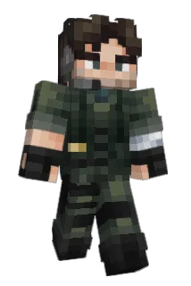 Venom_Snake1 Minecraft avatar full body