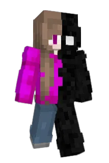 Venomess Minecraft avatar full body