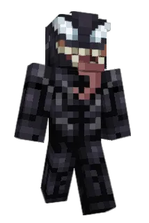 VenomousSymbiote Minecraft avatar full body