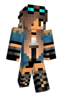 Venoura Minecraft avatar full body