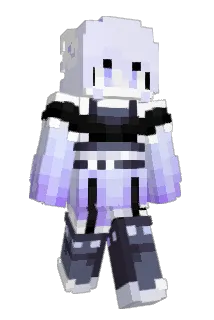 VentiFoxLatte Minecraft avatar full body