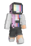 Verborge Minecraft avatar full body
