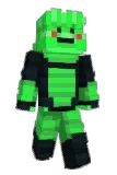 Verdified Minecraft avatar full body