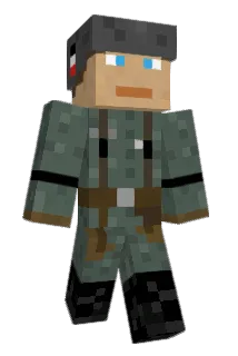 Vergeltungswaffe Minecraft avatar full body