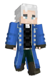Vergil1145 Minecraft avatar full body