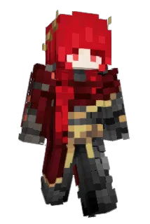 VeriMors Minecraft avatar full body