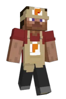 Verlichting Minecraft avatar full body