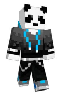VerreDePanda Minecraft avatar full body